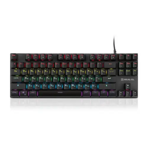 Клавіатура REAL-EL M 05 USB Grey (EL123100044)