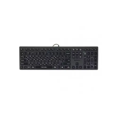 Клавіатура A4Tech FX60 USB Grey White backlit (4711421979009)