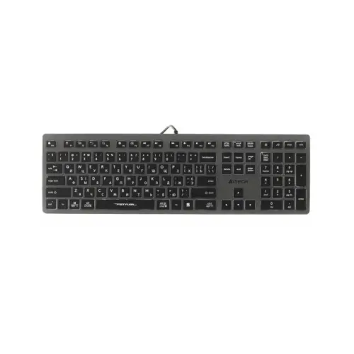 Клавіатура A4Tech FX60H USB Grey White backlit (4711421976343) Клавіатура A4Tech FX60H USB Grey White backlit (4711421976343)