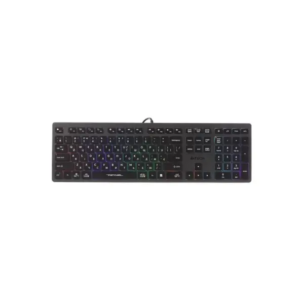 Клавіатура A4Tech FX60H USB Grey Neon backlit (4711421978309)