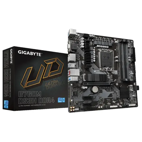 Материнська плата GIGABYTE B760M DS3H DDR4 Материнська плата GIGABYTE B760M DS3H DDR4