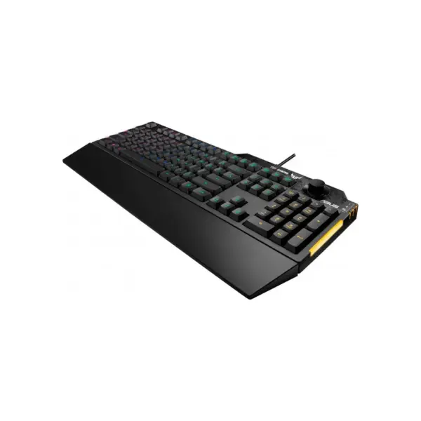 Клавіатура ASUS TUF Gaming K1 USB UA Black (90MP01X0-BKMA00) Клавіатура ASUS TUF Gaming K1 USB UA Black (90MP01X0-BKMA00)