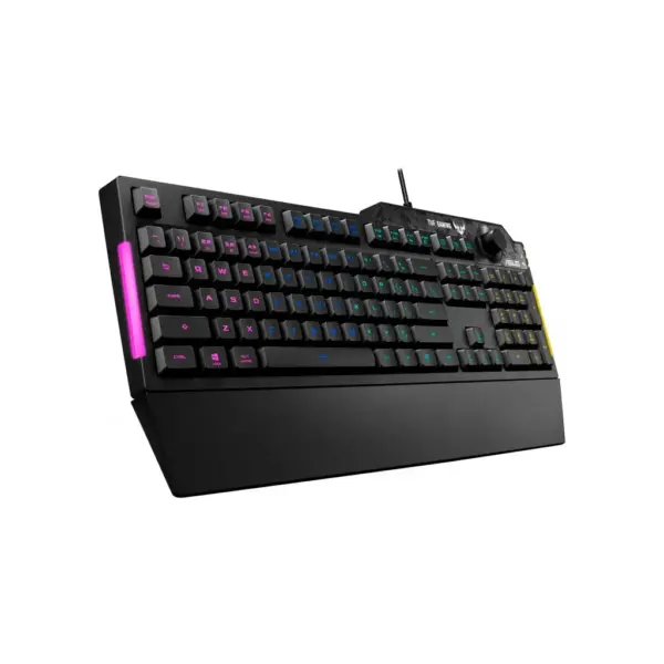 Клавіатура ASUS TUF Gaming K1 USB UA Black (90MP01X0-BKMA00) Клавіатура ASUS TUF Gaming K1 USB UA Black (90MP01X0-BKMA00)
