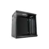 Шафа настінна Merlion 12U 19" 600*450*634 (Ш*Г*В)мм, black (Ml3-6412)