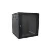 Шафа настінна Merlion 18U 19" 600*600mm (Ш*Г)мм, black (Ml3-6618 / 20221)