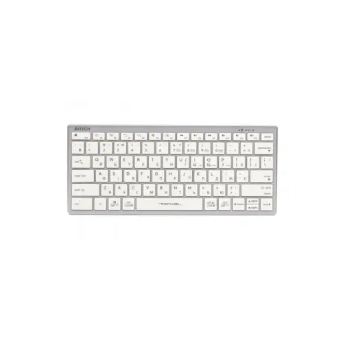 Клавіатура A4Tech FBX51C Wireless/Bluetooth White (4711421972987)