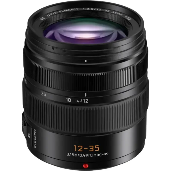 Об'єктив Panasonic Micro 4/3 Lens 12-35mm f/2.8 ASPH LEICA DG VARIO-ELMARIT (H-ES12035E) Об'єктив Panasonic Micro 4/3 Lens 12-35mm f/2.8 ASPH LEICA DG VARIO-ELMARIT (H-ES12035E)