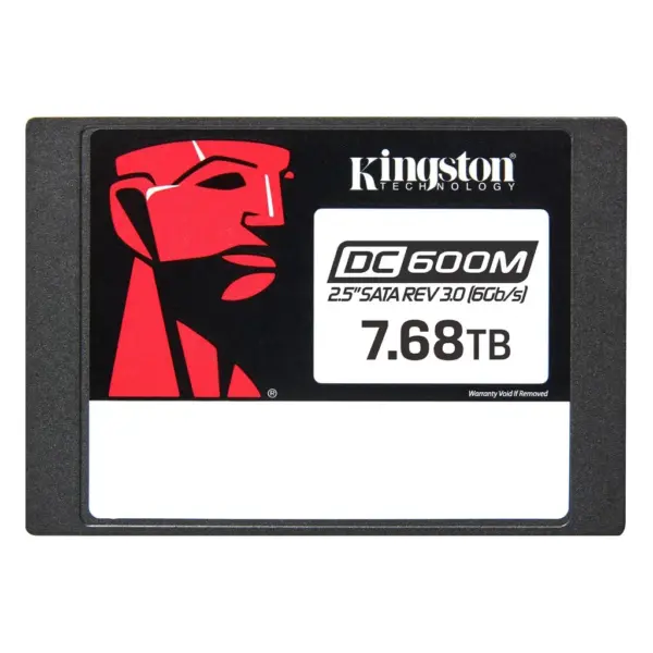 Накопичувач SSD 2.5" 7.68TB Kingston (SEDC600M/7680G) Накопичувач SSD 2.5" 7.68TB Kingston (SEDC600M/7680G)