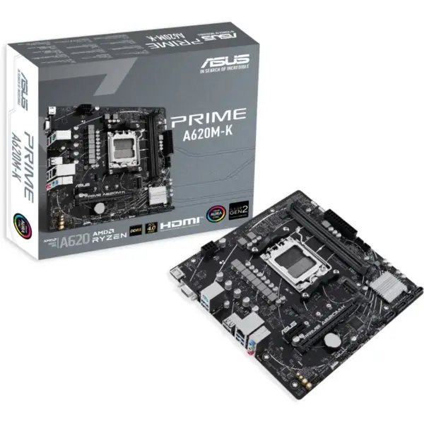 Материнська плата ASUS PRIME A620M-K Материнська плата ASUS PRIME A620M-K