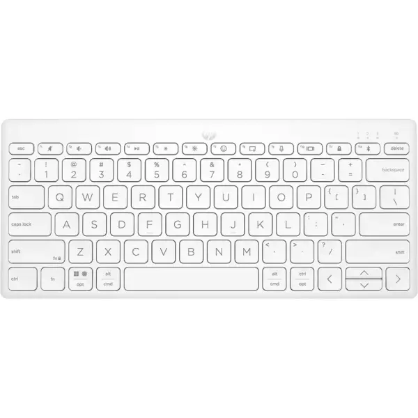 Клавіатура HP 350 Compact Multi-Device Bluetooth UA White (692T0AA)