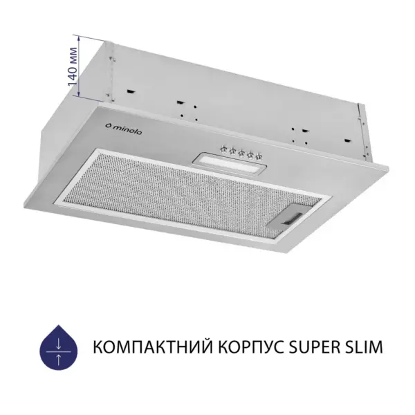 Витяжка кухонна Minola HBI 5025 I LED
