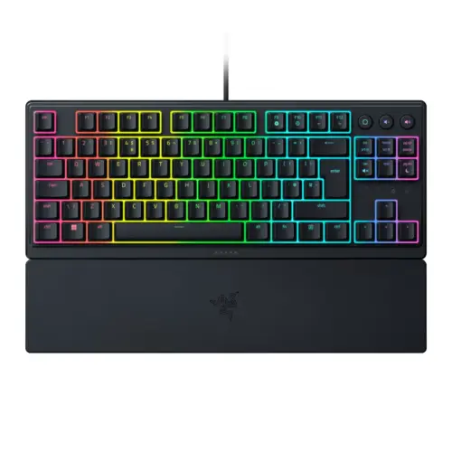 Клавіатура Razer Ornata V3 TKL RGB 84key Mecha-Membrane Switch USB UA Black (RZ03-04881800-R371) Клавіатура Razer Ornata V3 TKL RGB 84key Mecha-Membrane Switch USB UA Black (RZ03-04881800-R371)
