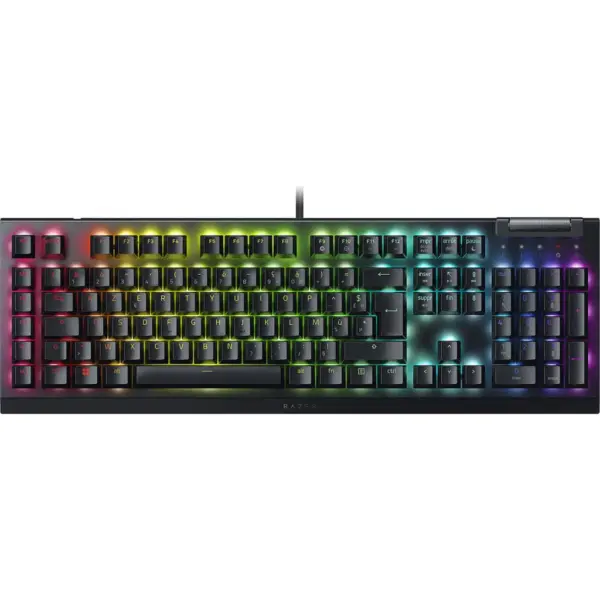 Клавіатура Razer BlackWidow V4 X Green Switch USB RU Black (RZ03-04700800-R3R1)