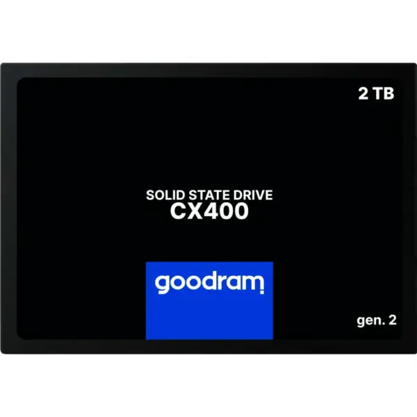 Накопичувач SSD 2.5" 2TB Goodram (SSDPR-CX400-02T-G2) Накопичувач SSD 2.5" 2TB Goodram (SSDPR-CX400-02T-G2)