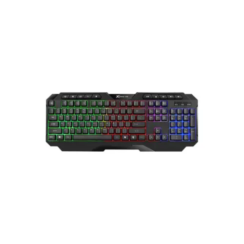 Клавіатура Xtrike ME KB-306 LED USB UA Black (KB-306UA)
