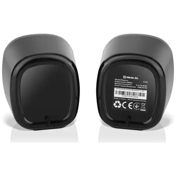 Акустична система REAL-EL S-55 Black (EL121100014) Акустична система REAL-EL S-55 Black (EL121100014)