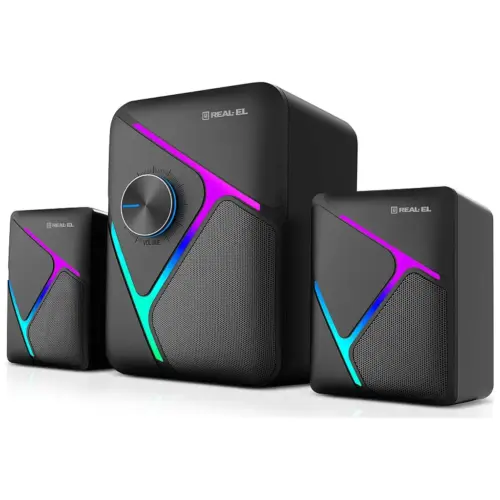 Акустична система REAL-EL M-320 Black (EL121300014) Акустична система REAL-EL M-320 Black (EL121300014)