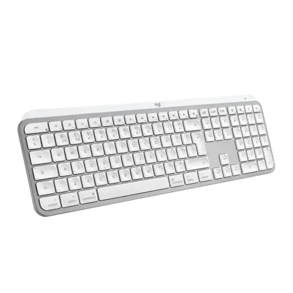 Клавіатура Logitech MX Keys S для MAC Bluetooth/Wireless UA Pale Grey (920-011638) Клавіатура Logitech MX Keys S для MAC Bluetooth/Wireless UA Pale Grey (920-011638)