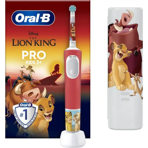 Електрична зубна щітка Oral-B D103.413.2KX Lion King (8700216297172)