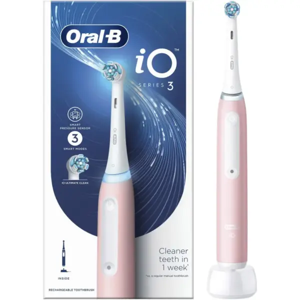 Електрична зубна щітка Oral-B iOG3.1A6.0 Blush Pink (8006540731222)