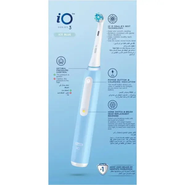 Електрична зубна щітка Oral-B iOG3.1A6.0 Ice Blue