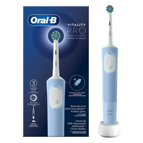 Електрична зубна щітка Oral-B D103.413.3 Vapor Blue (4210201446453)