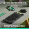 Клавіатура Logitech POP Icon Keys Bluetooth UA Graphite (920-013157) Клавіатура Logitech POP Icon Keys Bluetooth UA Graphite (920-013157)