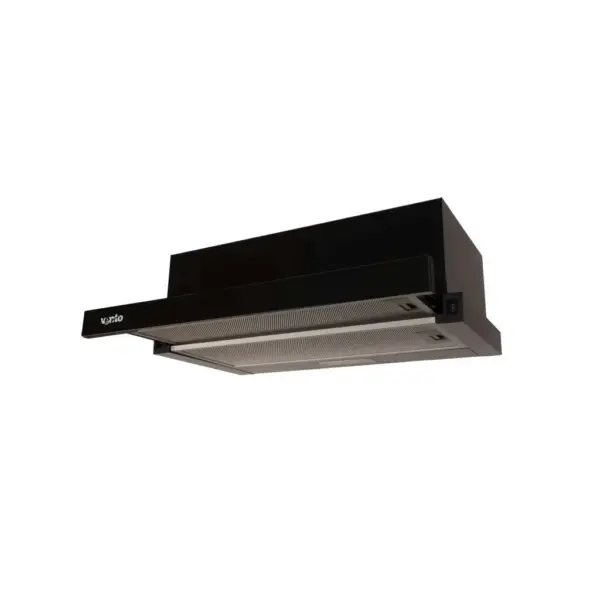 Витяжка кухонна Ventolux GARDA 60 BK (700) LED 2S