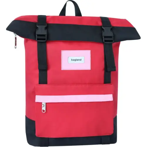 Рюкзак для ноутбука Bagland 15" Holder 25L, roll top, 0051666, red/black (1065919120) Рюкзак для ноутбука Bagland 15" Holder 25L, roll top, 0051666, red/black (1065919120)