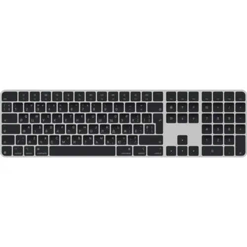 Клавіатура Apple Magic Keyboard with Touch ID Bluetooth/USB UA Black (MXK83UA/A)