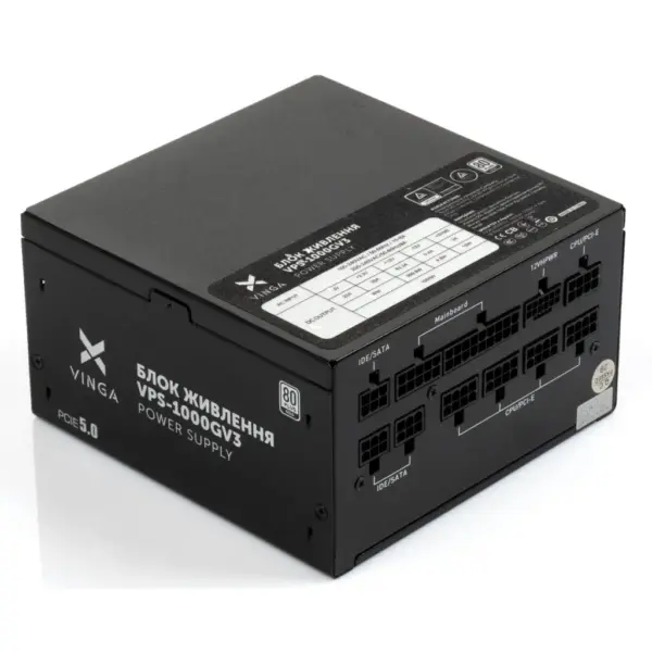 Блок живлення Vinga 1000W (VPS-1000GV3) Блок живлення Vinga 1000W (VPS-1000GV3)