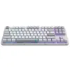 Клавіатура Dark Project ALU87 Daylight ABS RGB Mech G3MS Zircon White/Grey (DPKB_DAYLIGHT_87_ANSI_UA)