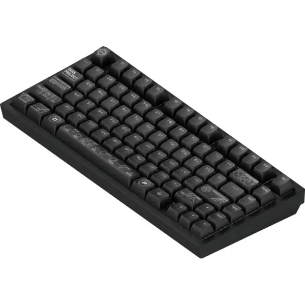 Клавіатура Dark Project ALU81 Terra Nova PBT RGB Mech G3MS Moonstone Black (DPKB_NOVA_81_ANSI_BLACK_UA)