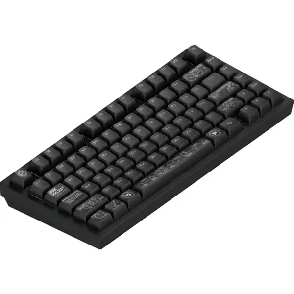 Клавіатура Dark Project ALU81 Terra Nova PBT RGB Mech G3MS Moonstone Black (DPKB_NOVA_81_ANSI_BLACK_UA)