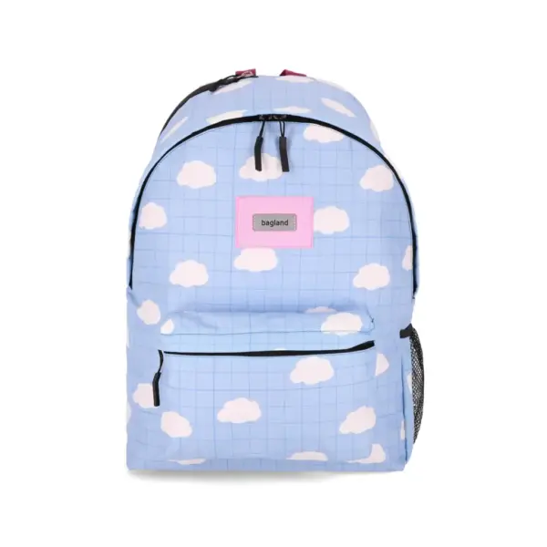 Рюкзак для ноутбука Bagland 17" Stylish XL 35L+print, blue sky 1435/00558694 (1120220804)