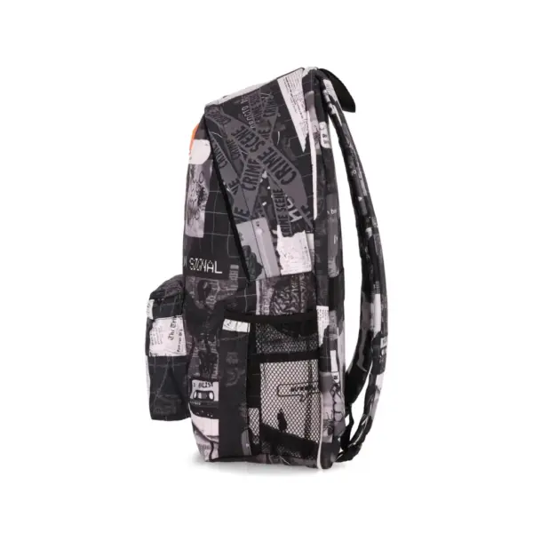 Рюкзак для ноутбука Bagland 17" Stylish XL 35L+print, whtite-black 1343 00558694 (1120220805)