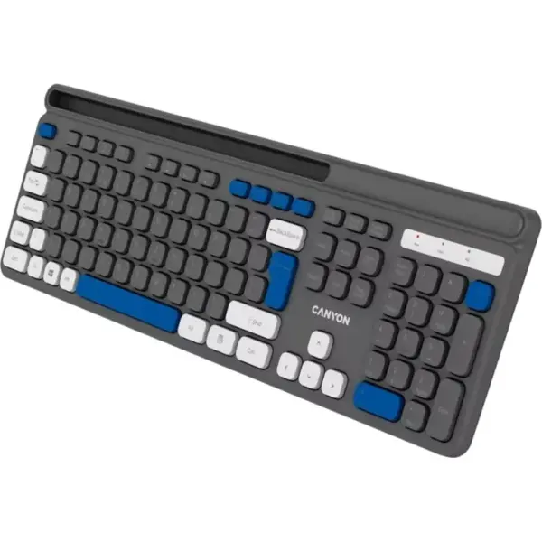 Клавіатура Canyon HKB-W03 Wireless UA Grey (CNS-HKBW03DG)