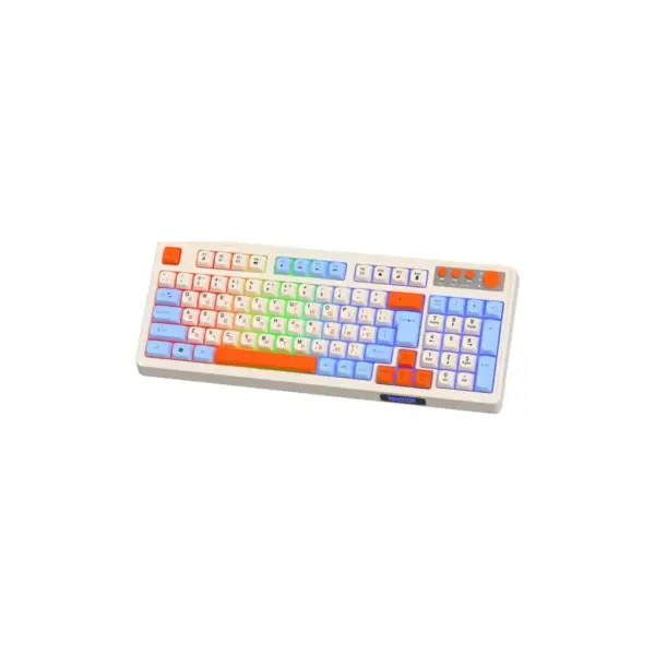 Клавіатура Maxxter KBGW-3C01-UA Wireless UA White (KBGW-3C01-UA)