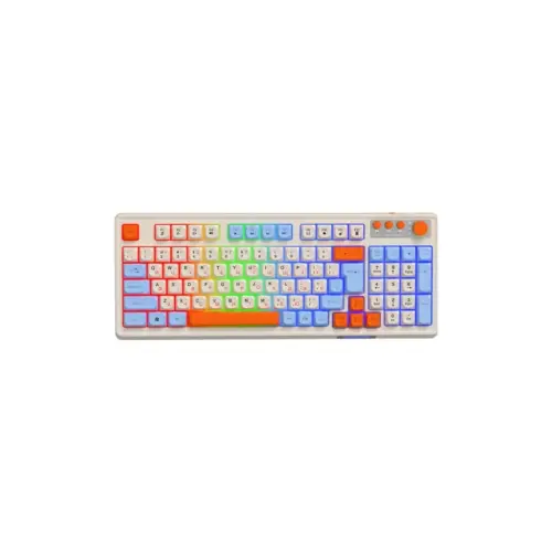 Клавіатура Maxxter KBGW-3C01-UA Wireless UA White (KBGW-3C01-UA)