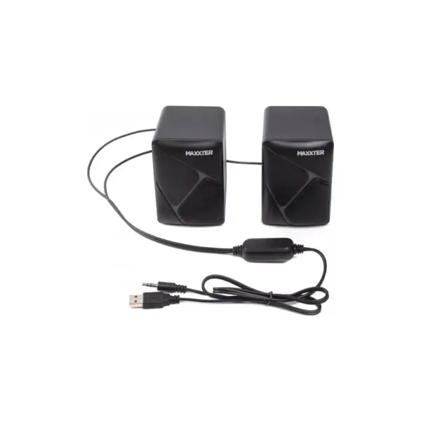 Акустична система Maxxter CSP-U004RGB USB Black (CSP-U004RGB)