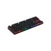 Клавіатура Hator Icefall Mecha TKL Rainbow Wireless/USB Black (HTK287UA)