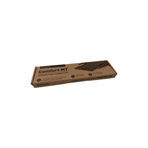 Клавіатура Defender Comfort MT Wireless UA Black (450950) Клавіатура Defender Comfort MT Wireless UA Black (450950)