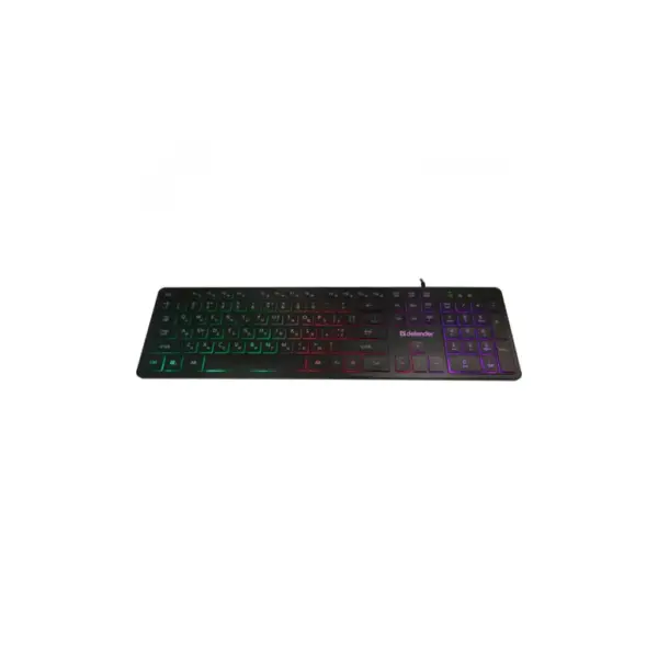 Клавіатура Defender Balance LQ LED USB UA Black (450790) Клавіатура Defender Balance LQ LED USB UA Black (450790)