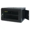 Шафа настінна GEAR 6U 19" 600x450x350 мм, + полка 19", black (GWMSN-6U-600-450)