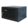 Шафа настінна GEAR 6U 19" 600x450x350 мм, + полка 19", black (GWMSN-6U-600-450)