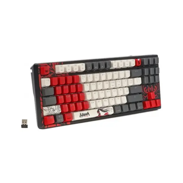 Клавіатура A4Tech Bloody WS87 Naraka Wireless/Bluetooth Black/Red (4711421001113)