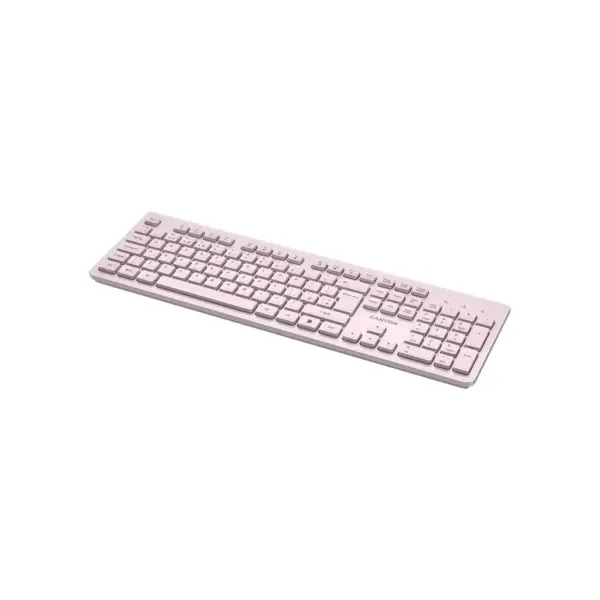 Клавіатура Canyon HKB-W01 Silent Wireless UA Beige (CNS-HKBW01BG)