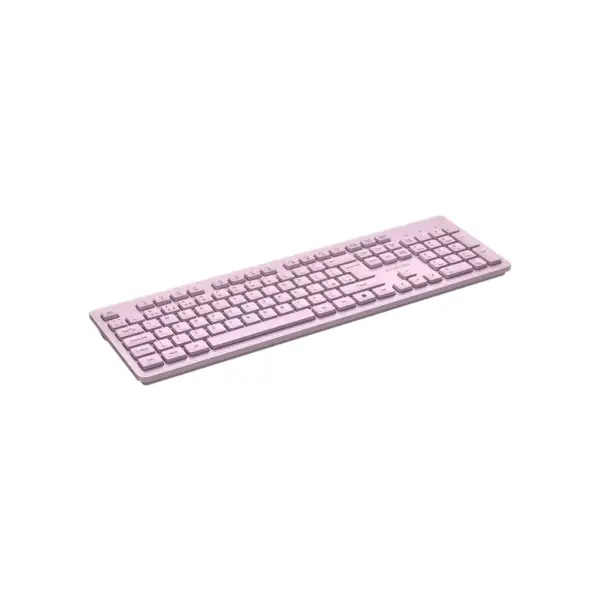 Клавіатура Canyon HKB-W01 Silent Wireless UA Pink (CNS-HKBW01P)