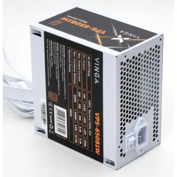 Блок живлення Vinga 650W (VPS-650B1W)