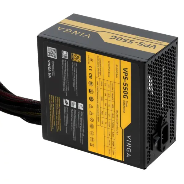 Блок живлення Vinga 550W (VPS-550G)